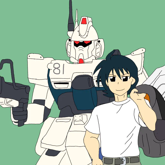 シロー&Ez8 「機動戦士ガンダム第08MS小隊」より 