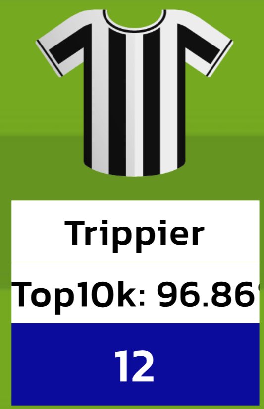 FPLMattW's tweet photo. #FPL Player of the season for me so far! Absolute machine! 🙌🏻 #FPL500 https://t.co/5ooS4pWR3t