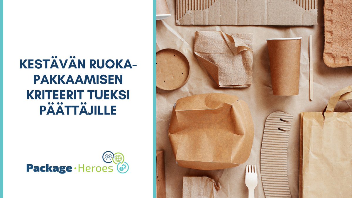 PackageHeroes's tweet photo. Kestävässä ruokapakkaamisessa tarvitaan ratkaisuja, jotka uudistavat koko toimintaympäristöä. Samalla kestävyyden kriteerit ovat osin ristiriidassa keskenään.

Lue @VTTFinland'in @mariaokerman'in haastattelu juttusarjastamme! #päätöksenteko

https://t.co/kubwYLrH4e https://t.co/ZCn6EZ0x0r