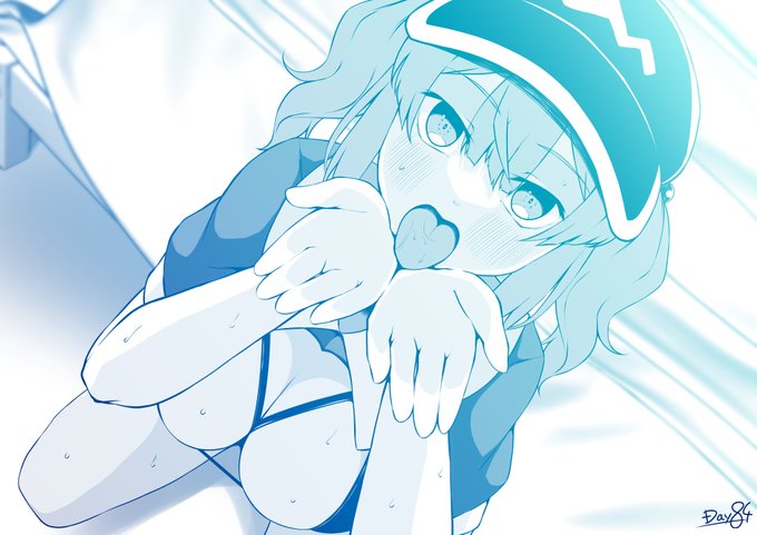 #100日チャレンジ #河城にとり
84日目のにとりさんです。よくわからないポーズをさせられた。 