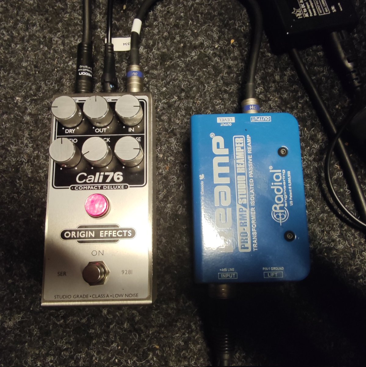 Today we are reampping bass and guitar for some new Velvet Ocean songs. After this session half of the next album will be out of our hands and the rest of the songs are also in a pretty good shape! 🤘🔥💪