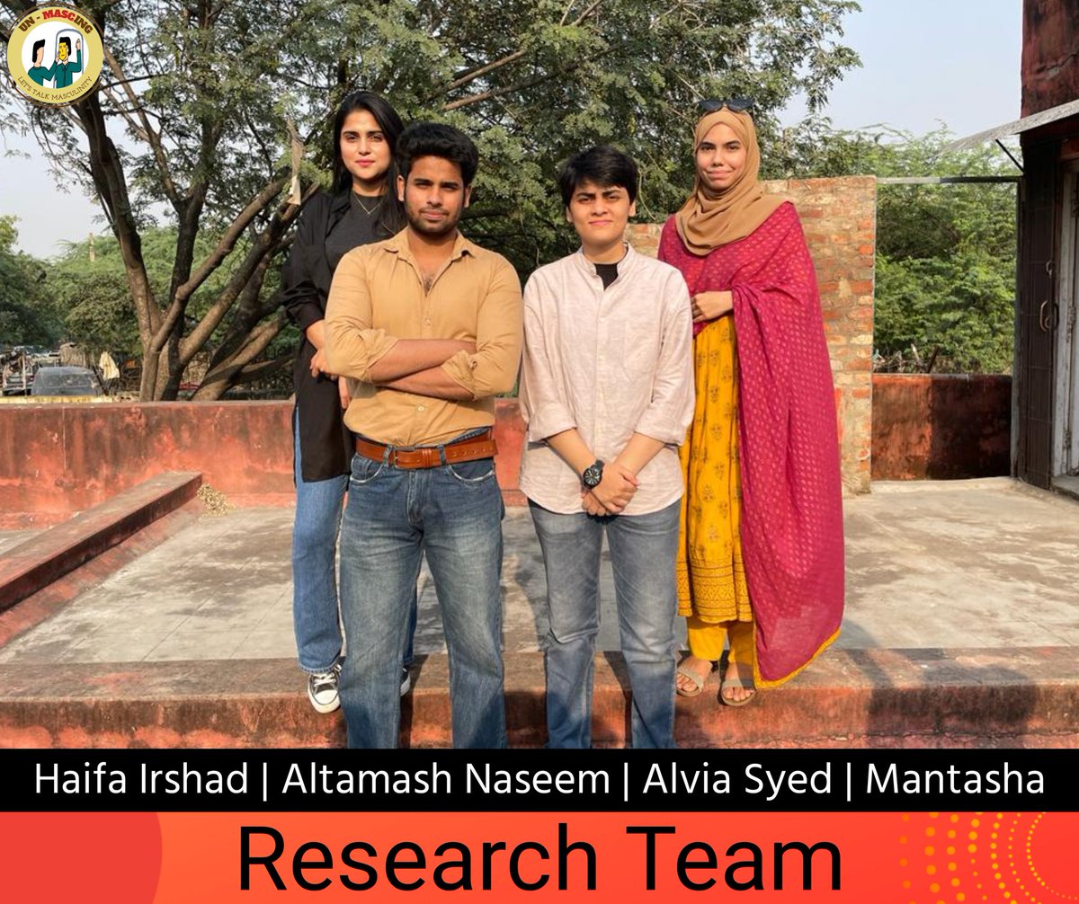 un_mascing's tweet photo. Meet the @un_mascing
team.
#masculinity #unmascing #toxicmasculinity #unlearn #detox #breakingstereotypes #mentalheath #awareness #men #india #culture #learnings #training #lessons #believe https://t.co/kuuarF7wuR