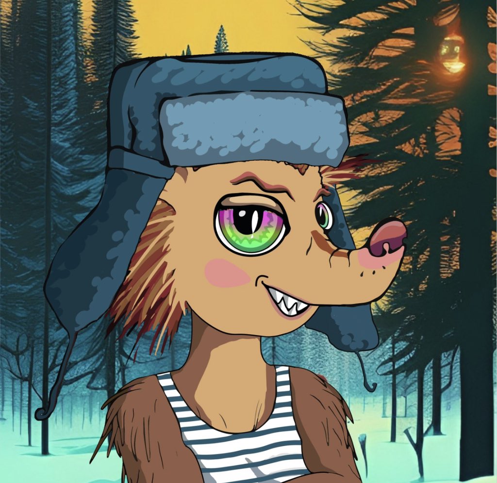 Winter is coming. normal hedgehogs hibernate, and metaversal hedgehogs dress warmer. 
And they continue on their way!
#Hedgehogs #NFTs #NFTcollections