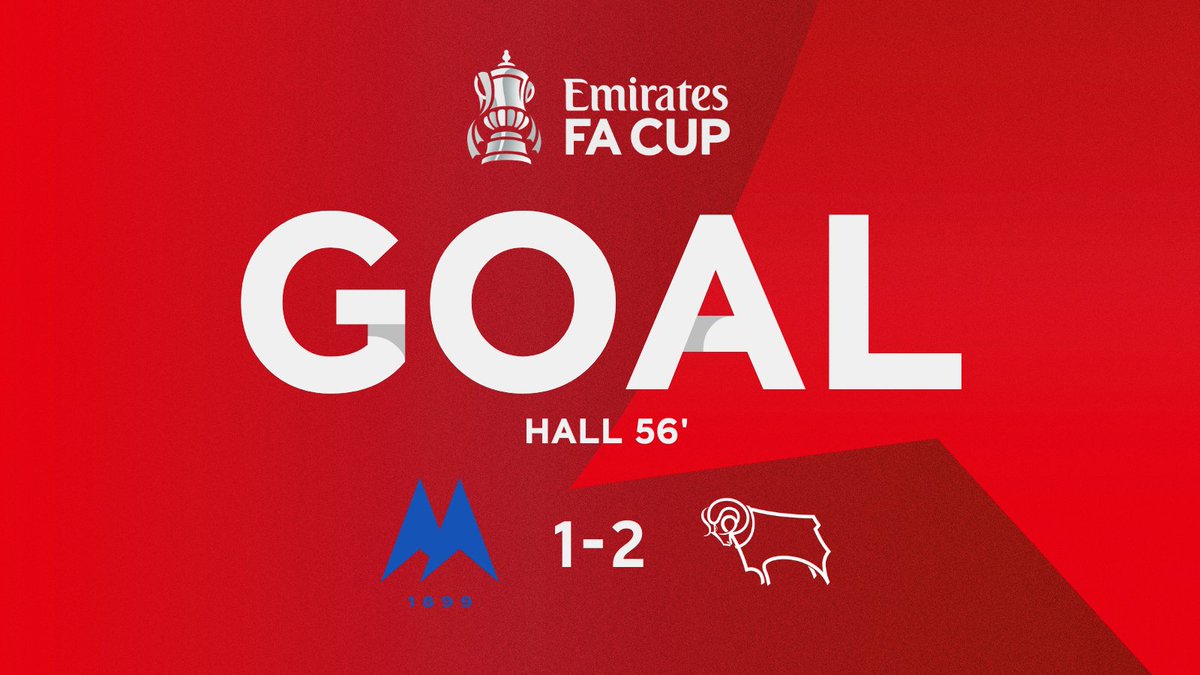 TUFC1899's tweet photo. 56' GOAL FOR UNITED! Hall converts!

1-2

#tufc #TORDER | #EmiratesFACup https://t.co/jHN3eeQxei