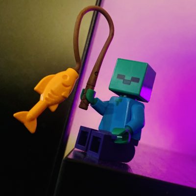 Burban477's tweet photo. Zombie just wants to fish. #NewProfilePic https://t.co/A6NBLwS71e