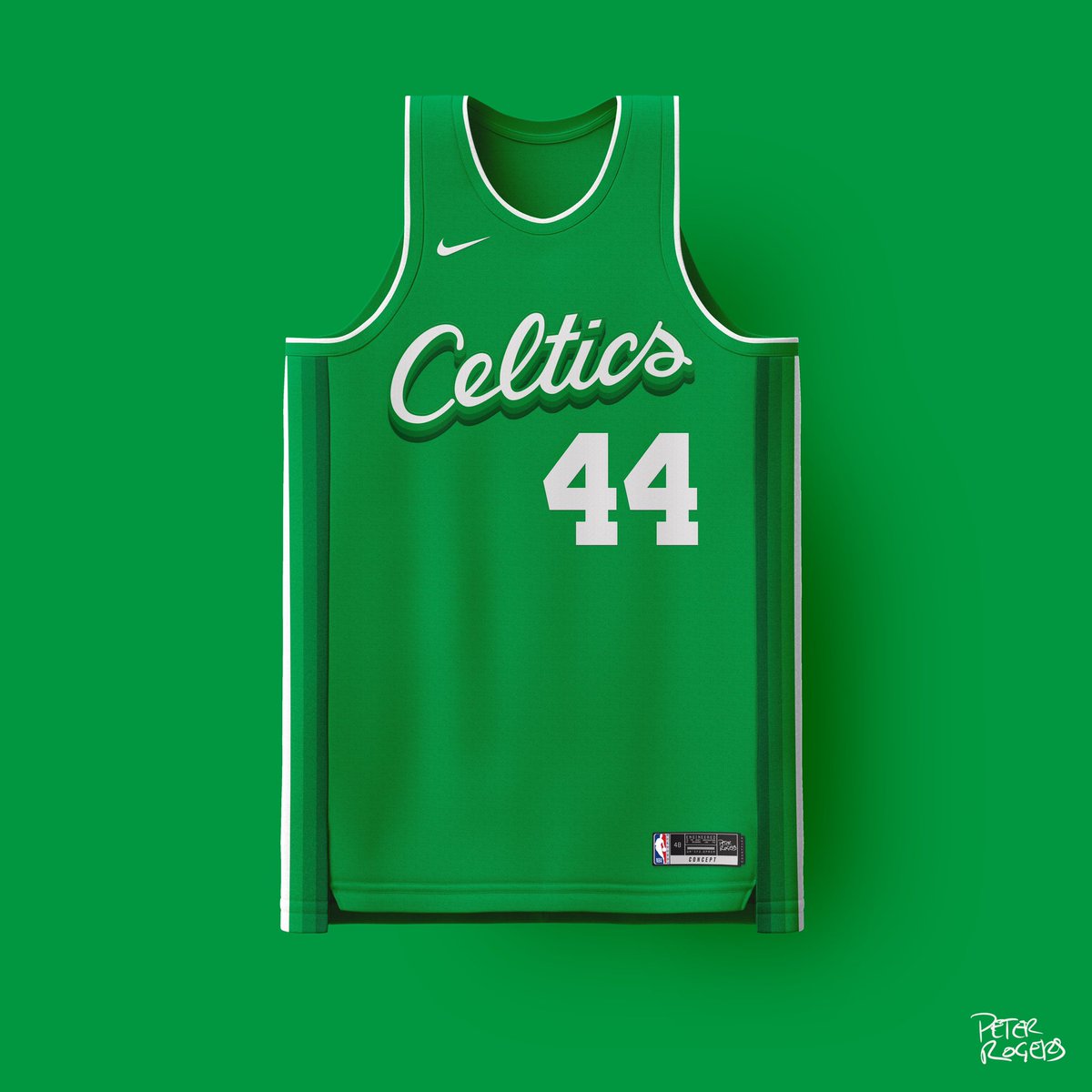 Pete Rogers designs some really great Boston Celtics jersey concepts (Read and React) - CelticsBlog