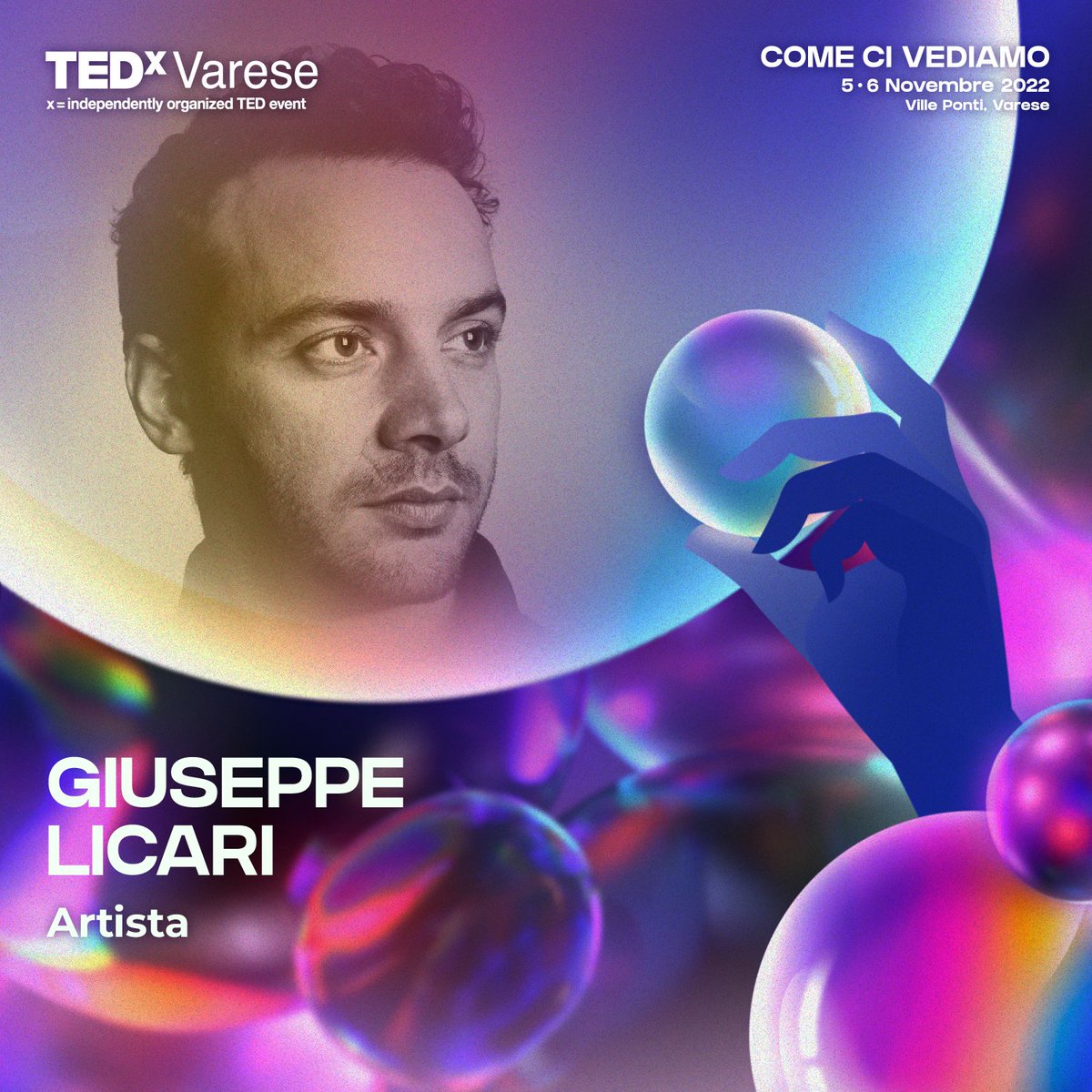 La natura si riappropria dei propri spazi e l’arte le dà manforte: Giuseppe Licari, artista, utilizza l’interazione estetica con quella naturale per rappresentare questioni socioeconomiche e diseguaglianze attraverso le sue opere ed alterazione degli spazi. #TEDxVarese