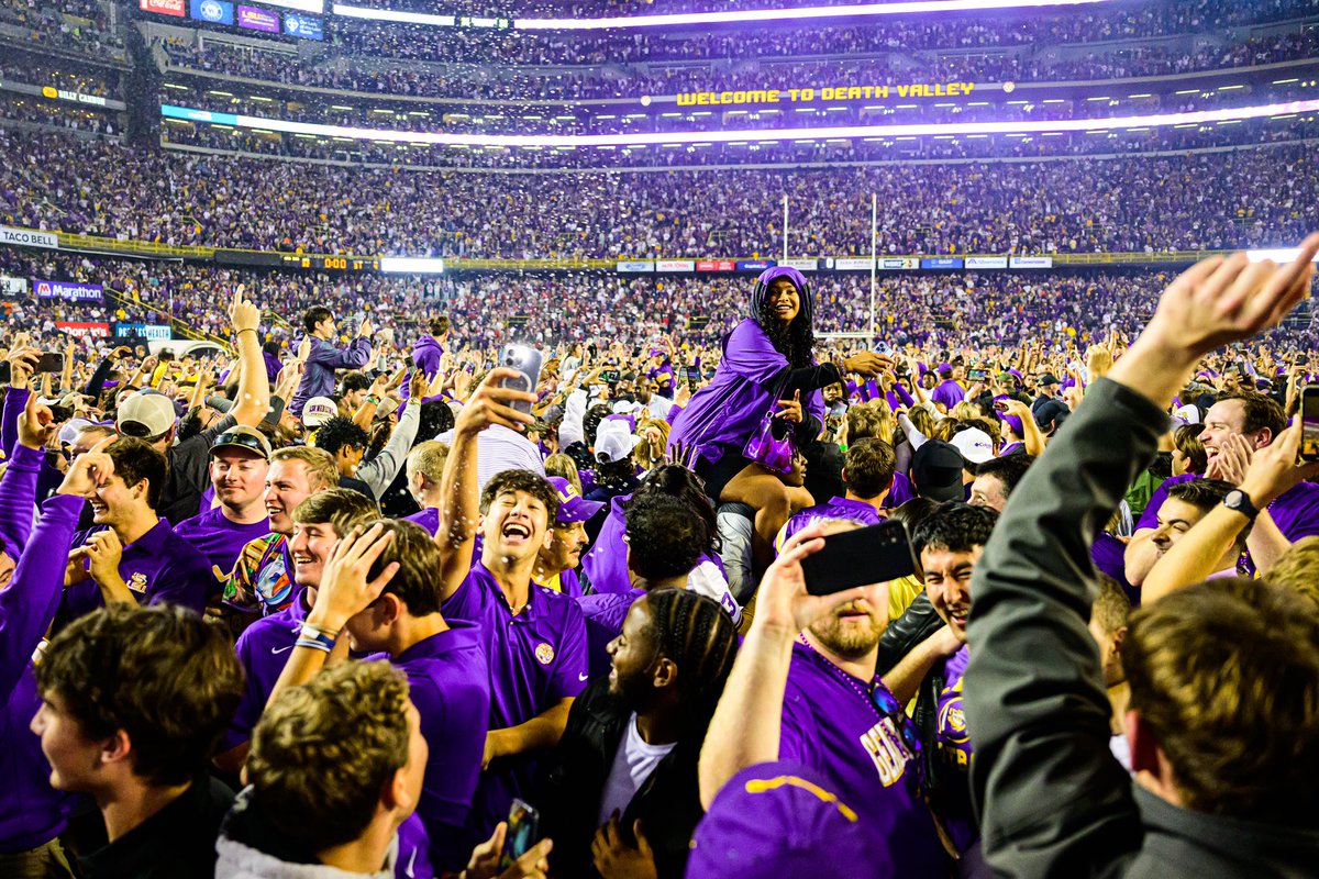 Reply with your best photos and video  from after your Tigers took down the Tide