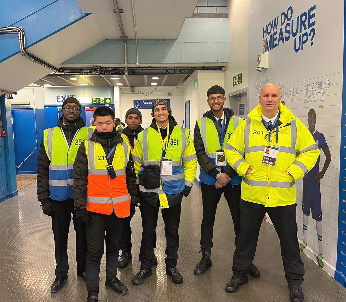 A huge thank you to our 300+ staff who braved the rain in the early hours of a Sunday morning at Chelsea FC, West Ham &amp; Twickenham! Grateful for your amazing efforts! #KnightsSecurity