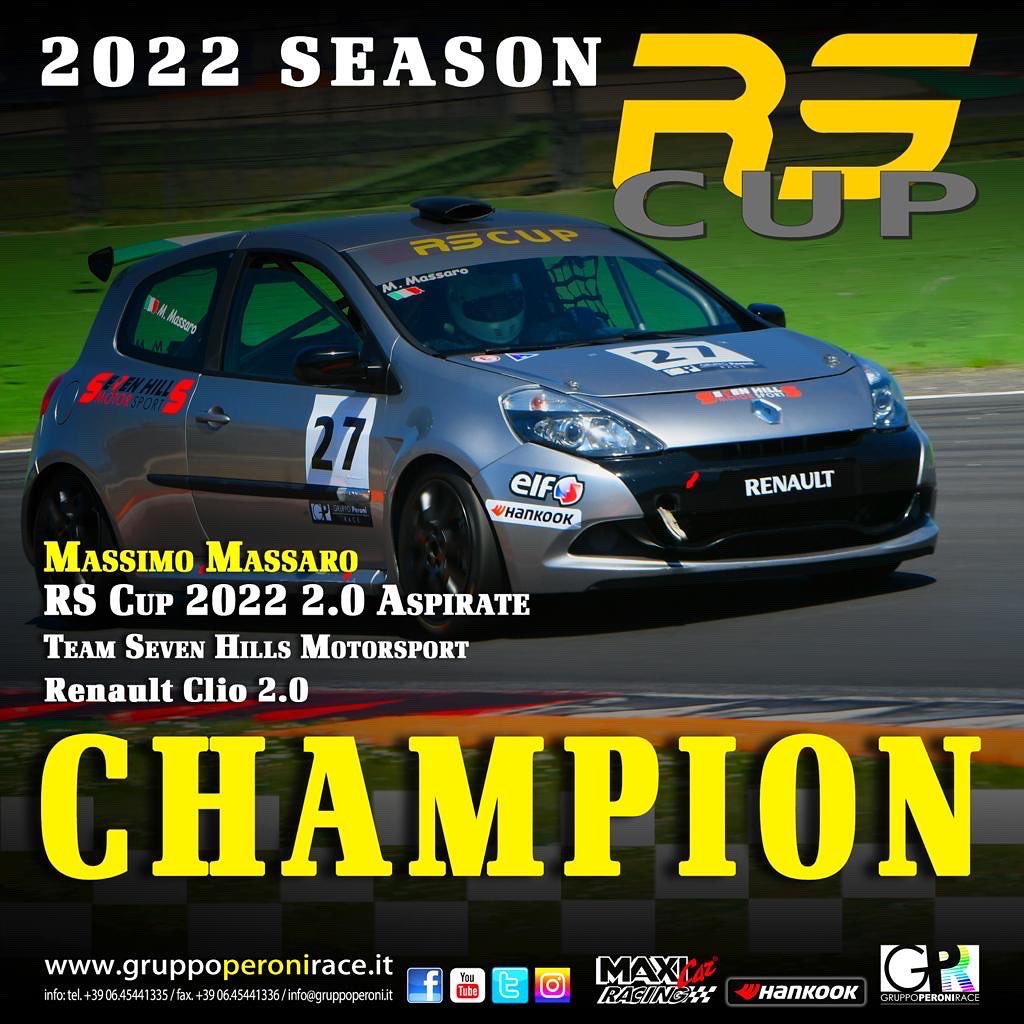 PNKMotorsport's tweet photo. 🏆 NON SOLO FRANCA: ECCO I CAMPIONI DELLA RS CUP 2022
🥇 Massimo Massaro vince il trofeo dedicato alle Clio 2.0 aspirate
🥇 Andrea Bonifazi si afferma nella classifica dedicata agli over 50
🥇 Alex e Mattia Lancellotti sono i migliori degli under 25
#gprace #gruppoperonirace https://t.co/VapohM6owk