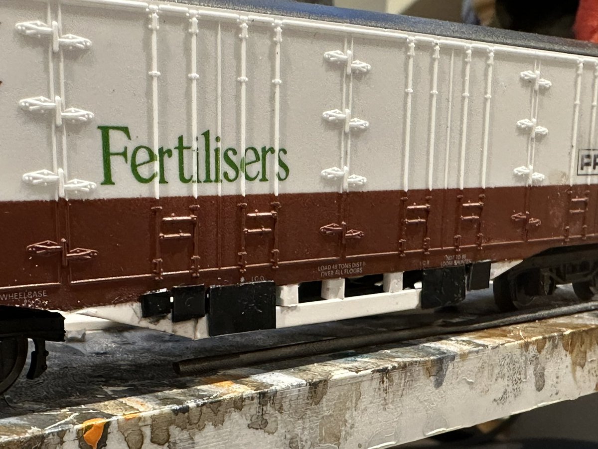 NSE_Latchmere's tweet photo. Adding the lower side valance to 3 of my PWA wagons. Have studied internet and all 8 have a true identity and unique qualities… #RivetCounter #TMRGUK https://t.co/QHeXmbhHCS