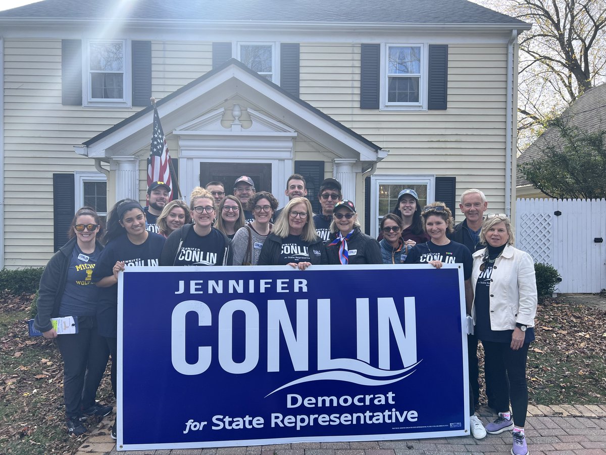 Conlinforstate's tweet photo. T-MINUS TWO DAYS TILL ELECTION DAY!!!!!

Kicking off GOTV Sunday with #teamconlin and excited to meet many community members today. Come join us and help us get out the vote!

Less than 43 hours until the polls open! https://t.co/jTiEK8QnxC
