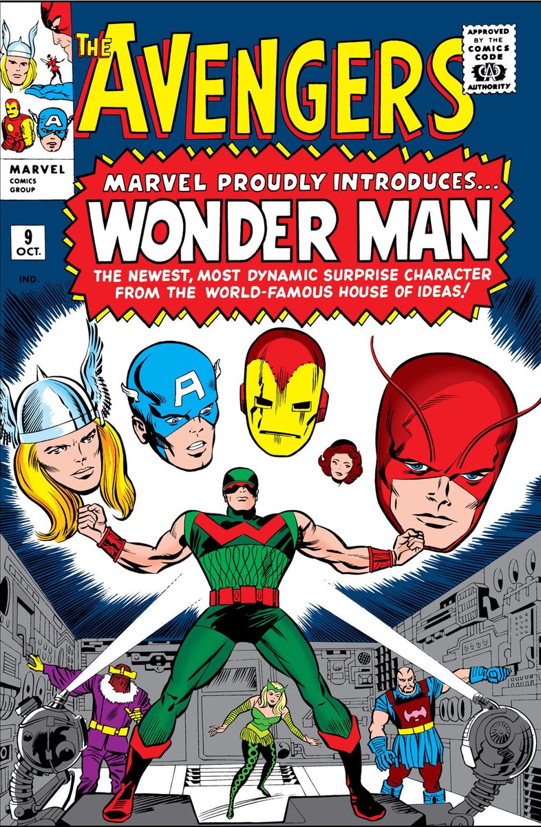 mega_avocado's tweet photo. The Avengers (1963) (número #09)
Una profunda e intensa aventura que narra el nacimiento y la trágica caída de posiblemente el mayor héroe de los últimos tiempos: Wonder Man, un #TrueMemer en toda regla. Me trajo lágrimas a los ojos... https://t.co/nmlHnzr4BX