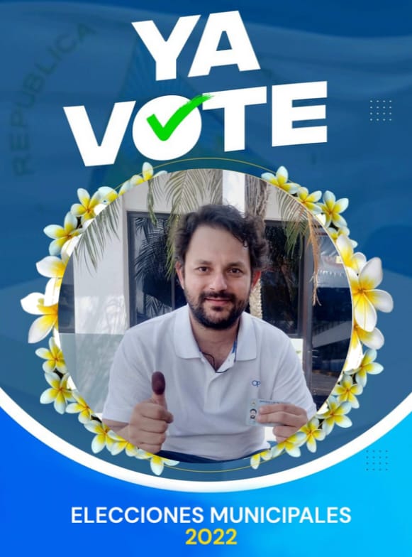 Mi voto decide dar continuidad a este proceso Revolucionario. Seguimos fortaleciendo este proceso de transformación en Democracia Popular y Participativa. 

Mi Pueblo es Alcalde,
Mi Pueblo es Presidente. 

Gran Fiesta Cívica en Nuestra #Nicaragua. 🥳

#EleccionesSoberanas2022 ✌️