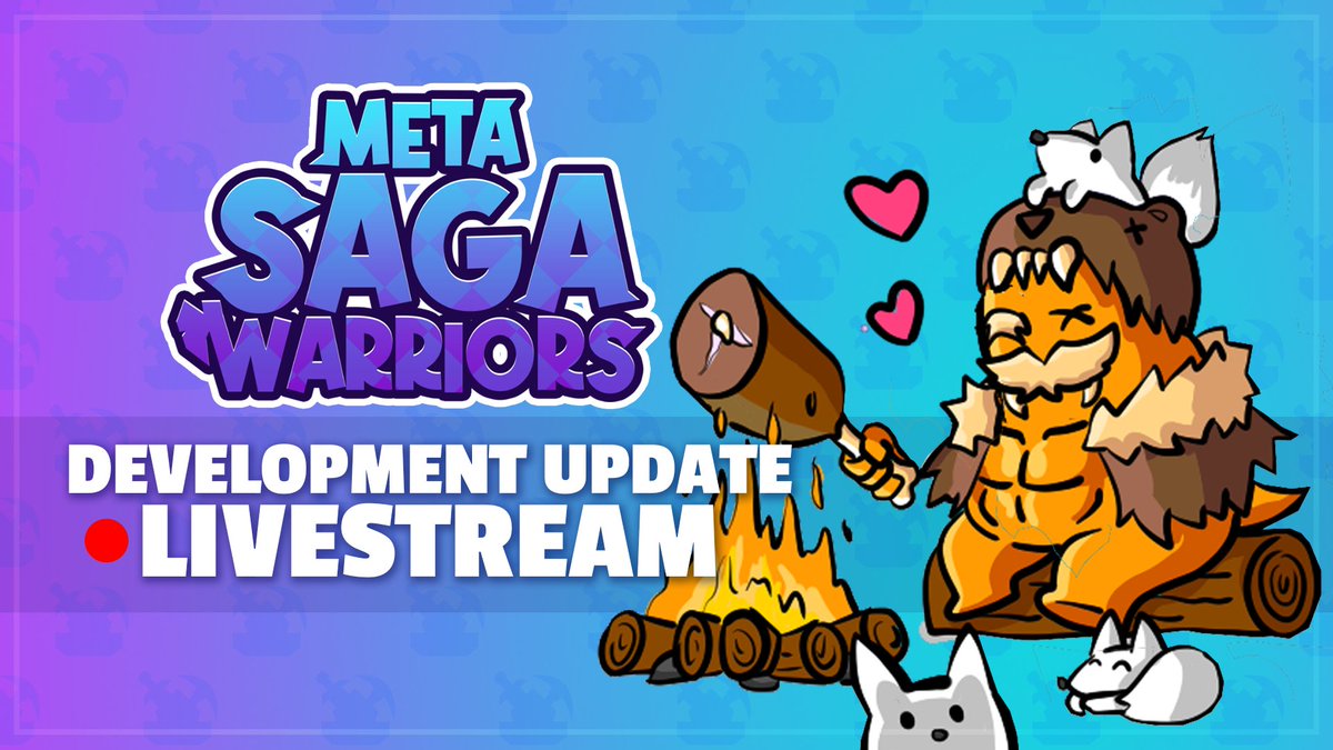 metasagawarrior's tweet photo. Catch the latest update on #MetaSagaWarriors. 𝐉𝐎𝐈𝐍 𝐔𝐒 𝐓𝐨𝐝𝐚𝐲 @ 𝟒𝐏𝐌 𝐔𝐓𝐂+𝟖  𝐨𝐧 𝐅𝐚𝐜𝐞𝐛𝐨𝐨𝐤 𝐋𝐈𝐕𝐄!

👉 https://t.co/PkovaiaPv9 👈

#game #gamedevelopment #game #NFTgame #playandearn #Play2Earn #p2e #web3gaming #GameFi https://t.co/QGnelJkIxg