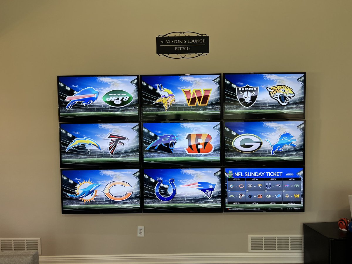 AlasSports's tweet photo. Improved the customer experience with new TV’s! https://t.co/lmDD3e6ozA