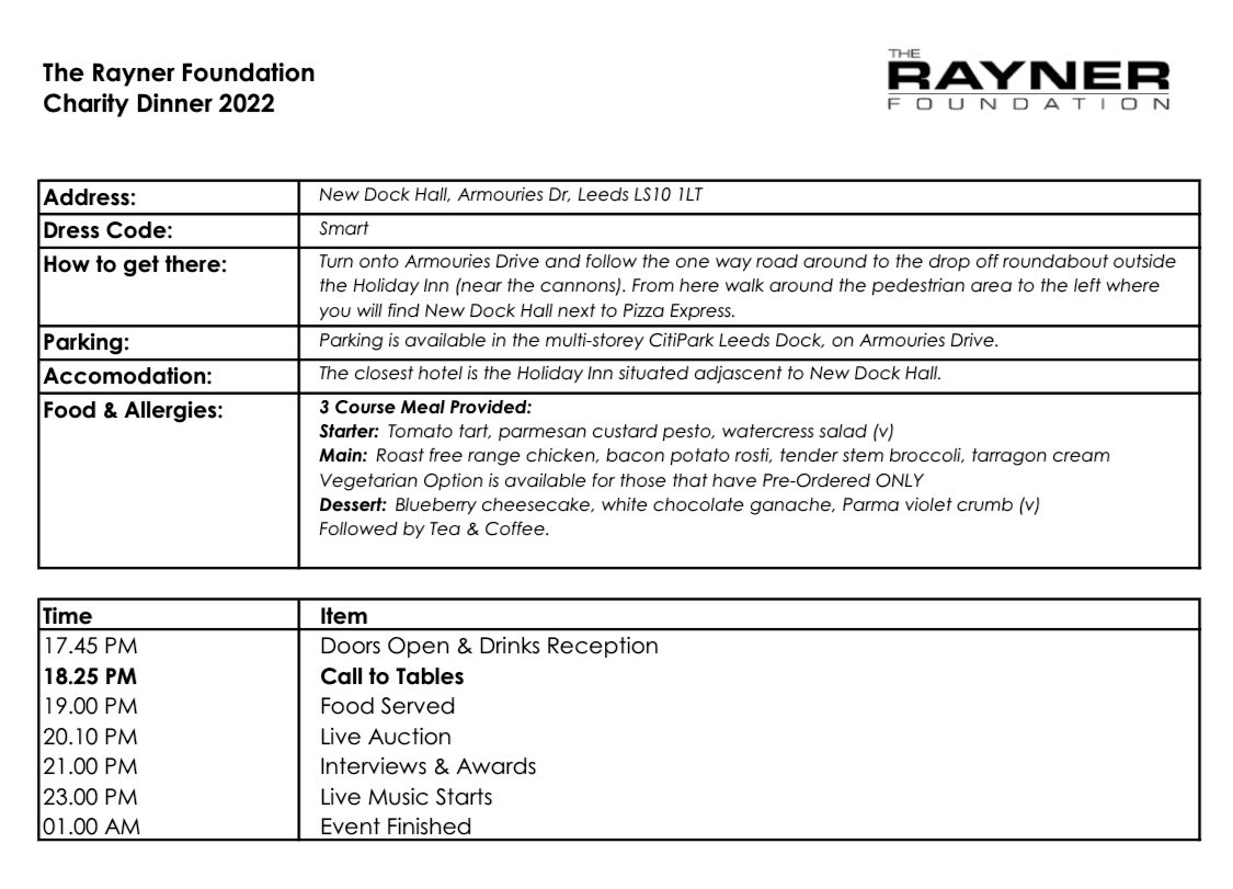 The Rayner Foundation tweet media