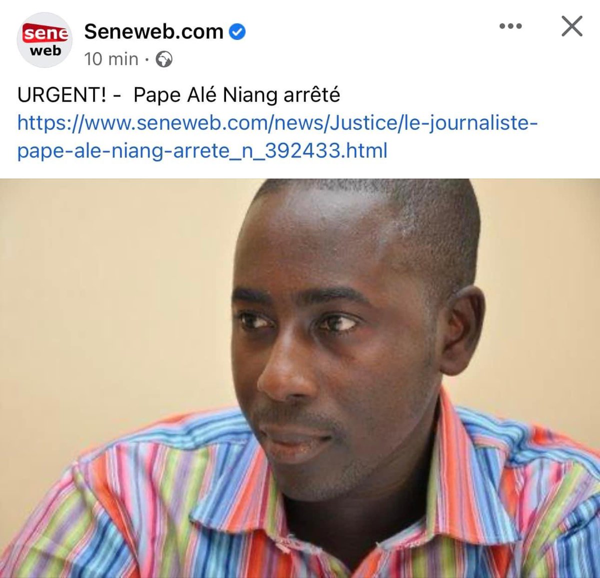 Complot contre <a href="/SonkoOfficiel/">Ousmane Sonko</a> dans l’affaire Adji SARR/Sweet Beauty : Arrestation du journaliste investigateur Pape Alé NIANG suite à la fuite du rapport interne de la gendarmerie. Ultime agression contre la liberté de presse et les lanceurs d’alerte. La voyoucratie en marche!