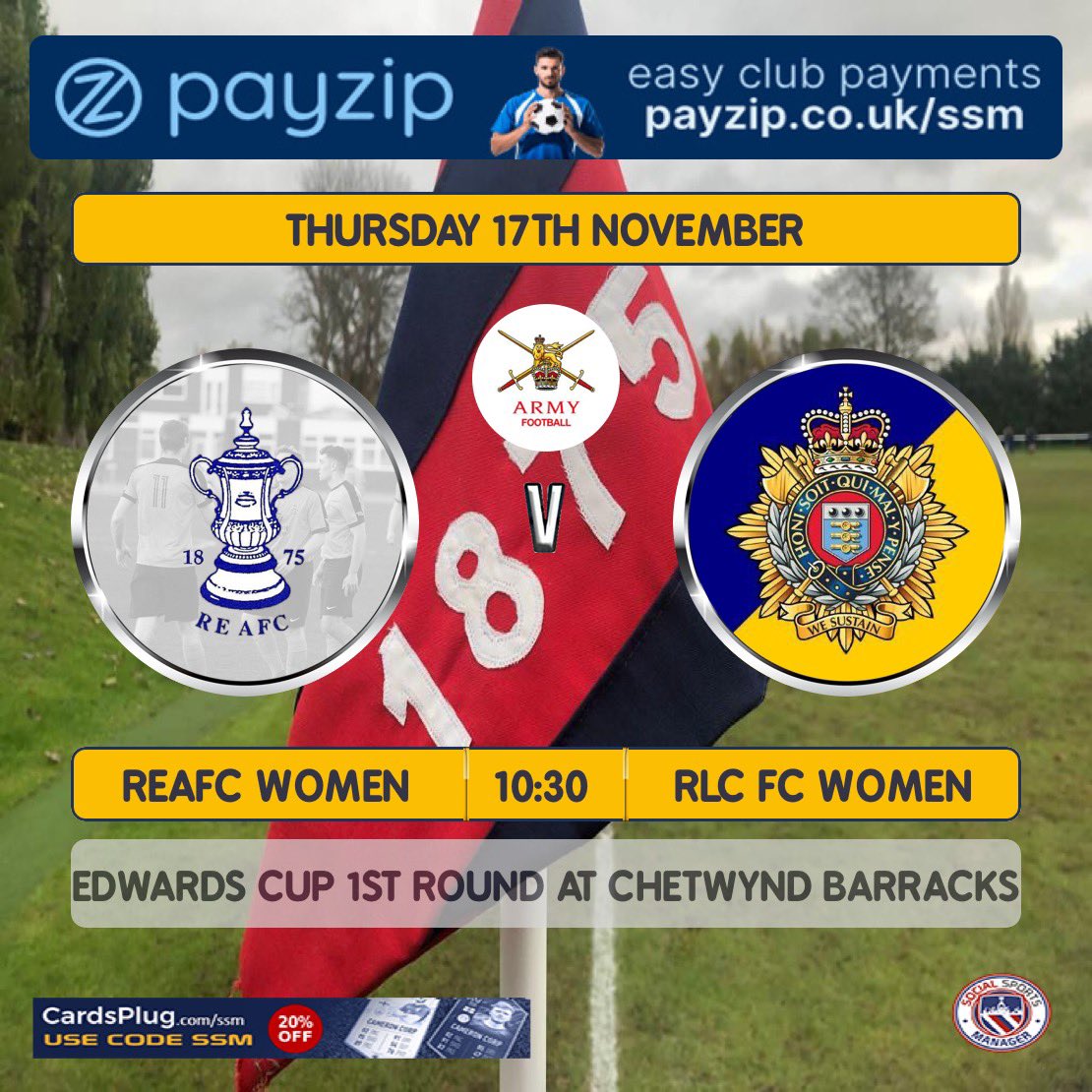 Sapper Football tweet media