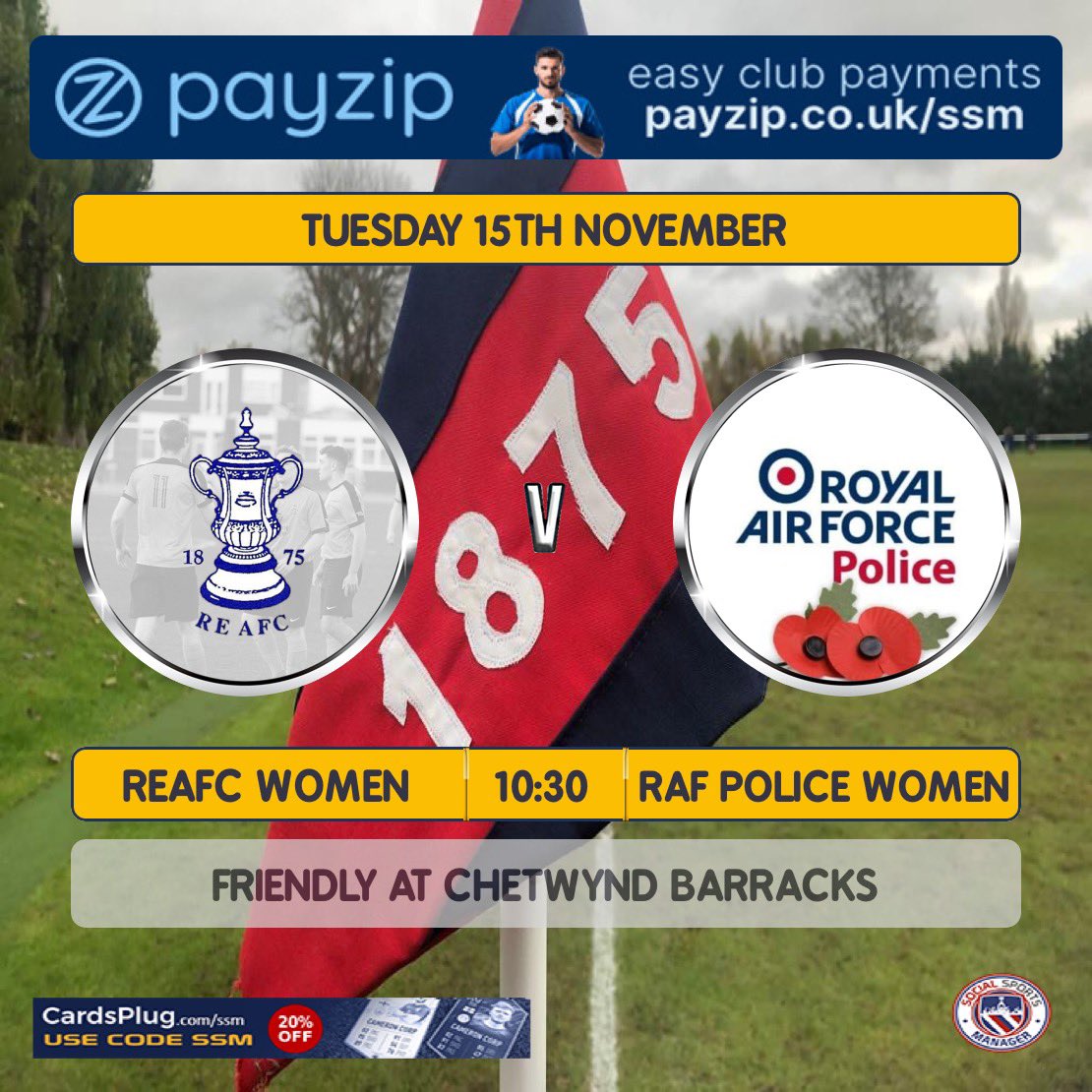 Sapper Football tweet media