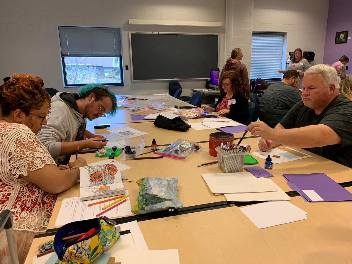 So many workshops! Thank you to everyone who presented and joined in on the fun!