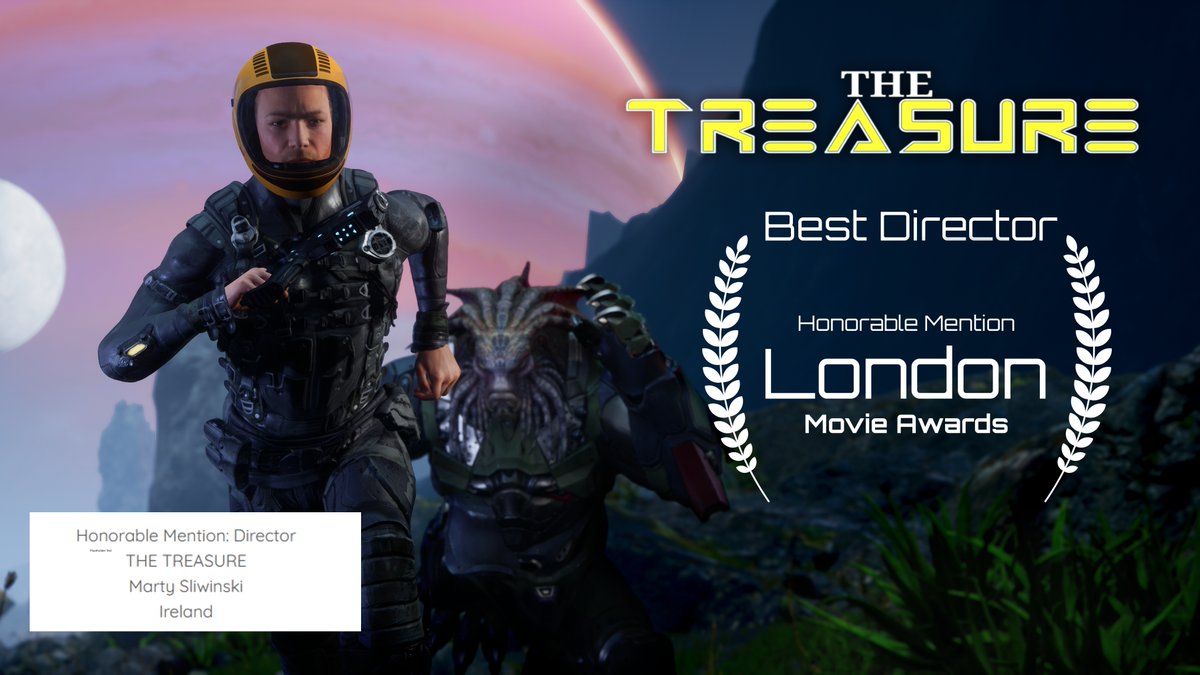 Amazing news! I was awarded Honorable Mention as a Director for my latest film "The Treasure" at London Movie Awards via FilmFreeway.com! 🏆🏆🏆
Watch the full movie here: youtu.be/TUi--2KfvgI