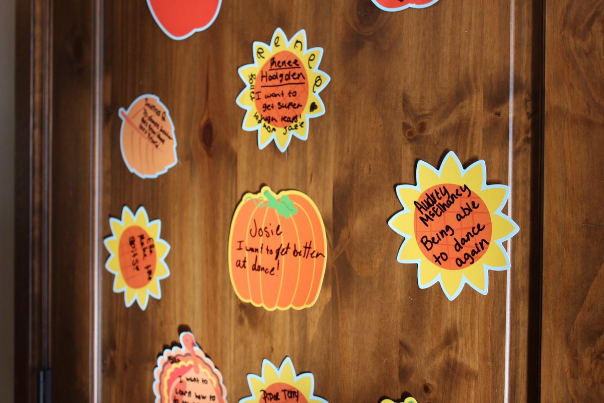 Thank you, Studio J Dance, for helping our youth set goals for themselves in dance class! We are excited to see them work towards these goals this season!