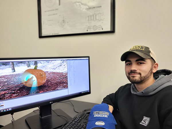 PennCollege's tweet photo. At Penn College we design our jack-o’-lanterns a little differently, using SolidWorks computer-aided drafting and design software.
#penncollege #penncollegeproud #engineering #engineeringtechnologies #solidworks #cad #cadsoftware https://t.co/6cdE5Rjf8B