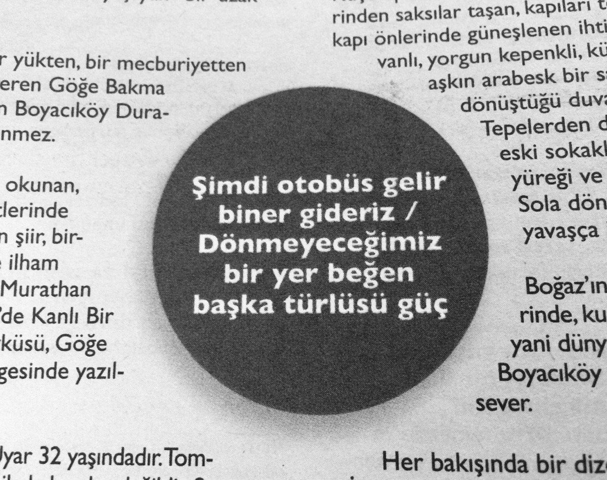 csureya's tweet photo. Dönmeyeceğimiz bir yer beğen, başka türlüsü güç.

Turgut Uyar https://t.co/PngkJaT44r