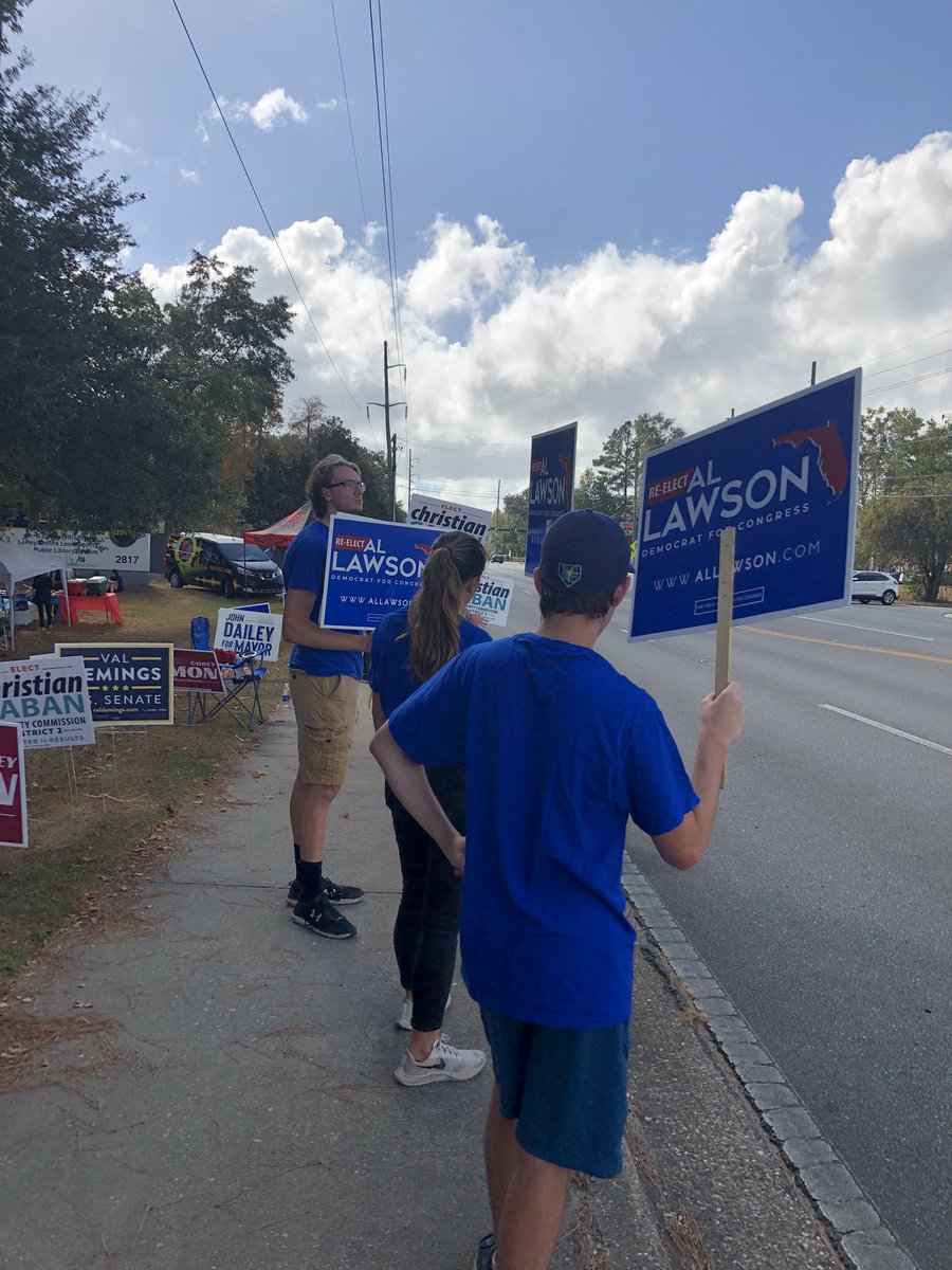 Come join us today for Souls To The Polls at the Dr. B.L. Perry, Jr. Library. #FL02