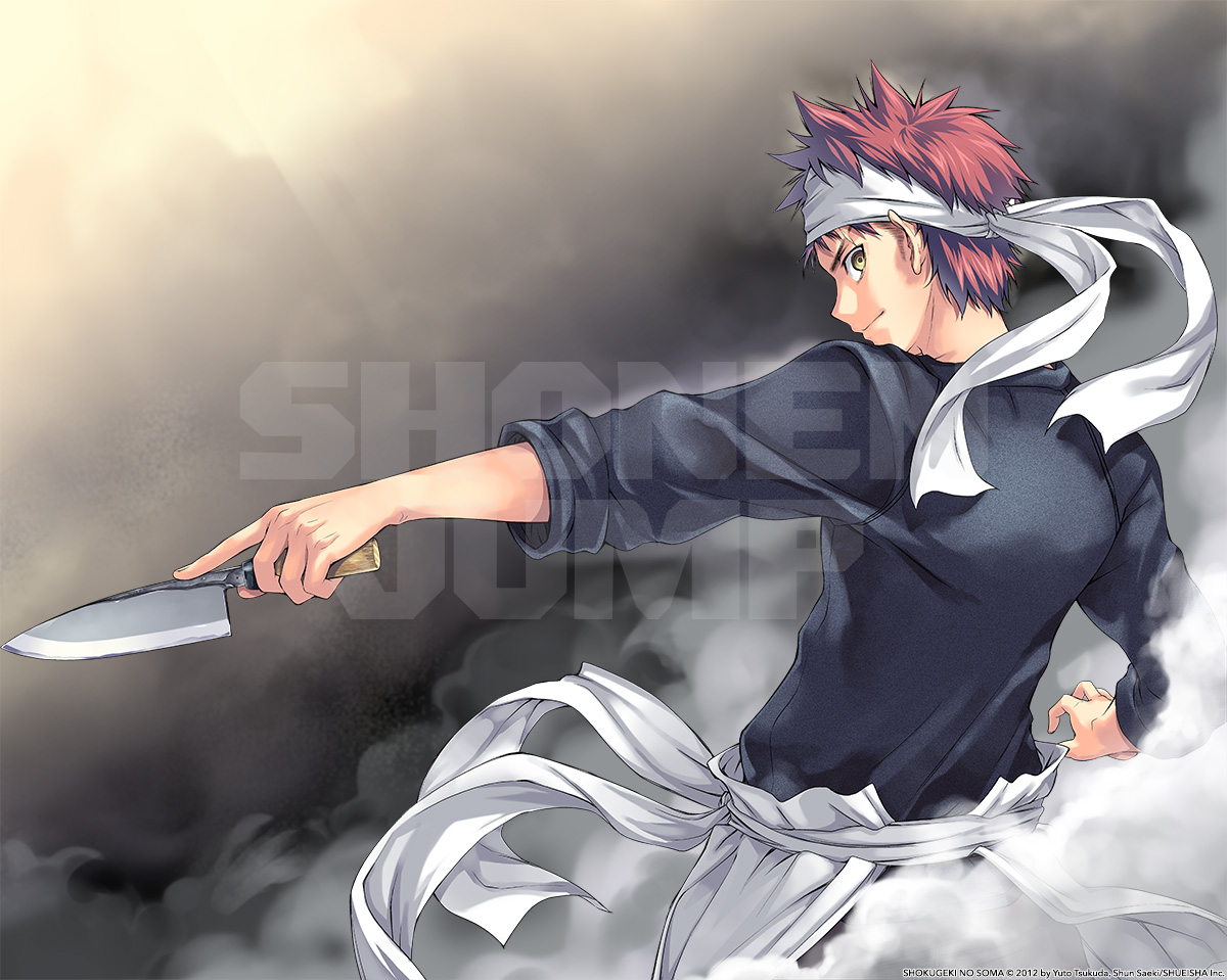 Happy Birthday Soma Yukihira. 'Food Wars' is a good anime with