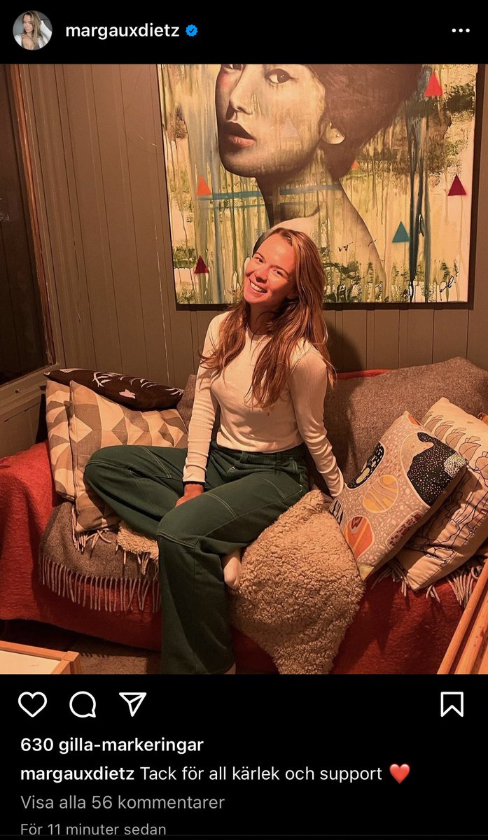pavloscavelier's tweet photo. Har någon hackat Margauxs instagram? Haha vad försigår https://t.co/mP00Sdpt5x