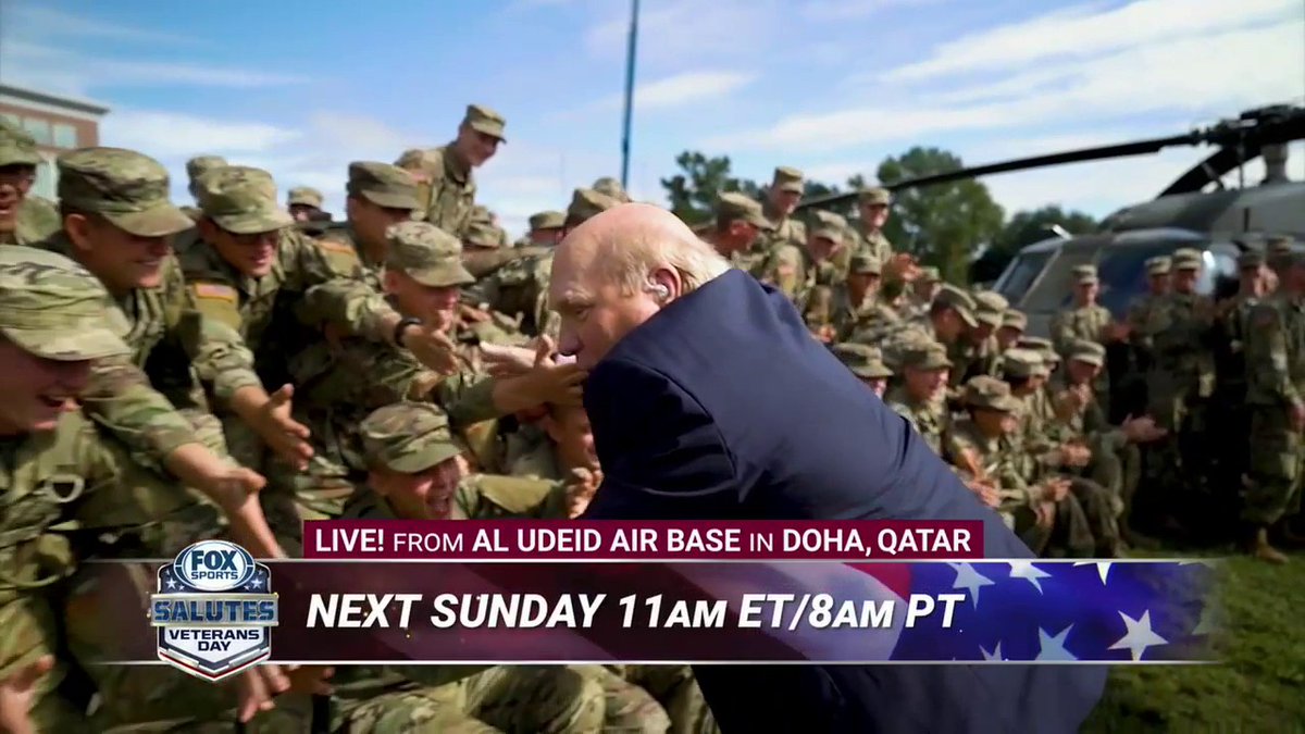 FOX Sports NFL on Twitter "Join us next week as FOX NFL Sunday broadcasts live from Al Udeid