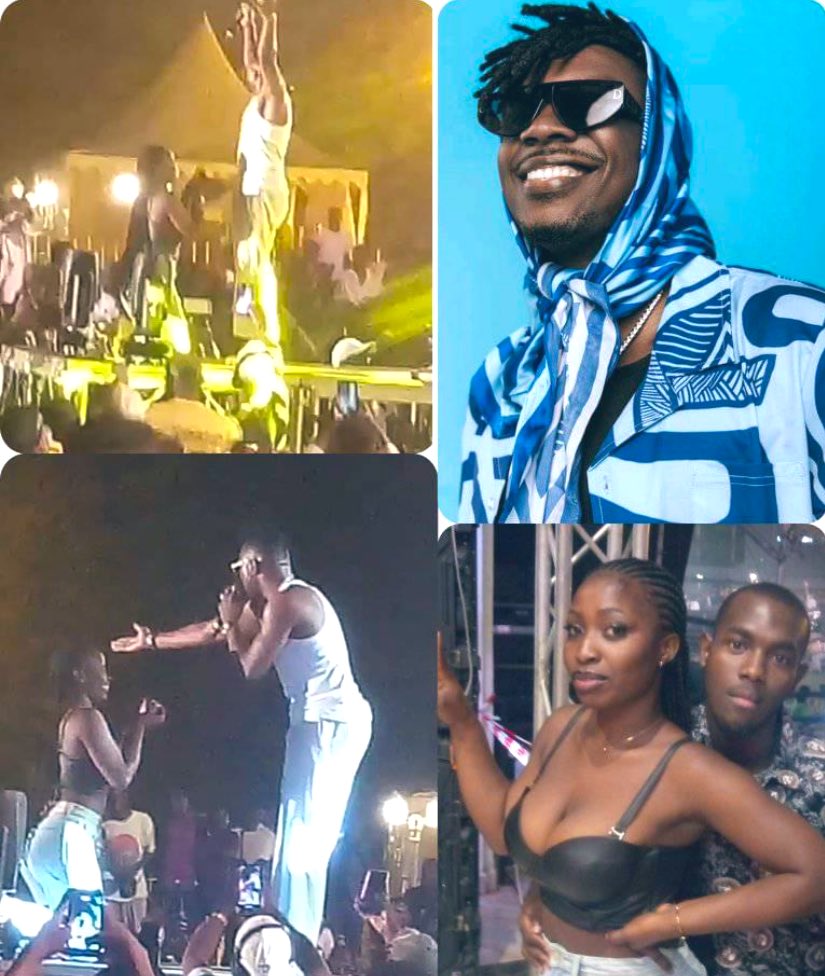 Qu’est ce qui ne va pas chez les femmes ?  Voici donc une fan qui demande <a href="/StanleyEnow/">#AfricanGentleman 💎💎💎🚀🚀🚀</a>  en mariage hier lors du concert de Guiness. La go a été invité à l’évent par son gars  à l’occasion de son anniversaire. Ce dernier a d’ailleurs battu sur elle  😔😔