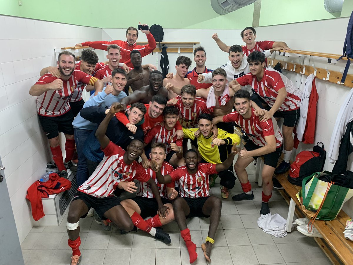 SIIIIII 🎉🎉🎉💪🏻💪🏻💪🏻 
3 GOLS, 3 PUNTS 🔴⚪️🔴⚪️🔴⚪️
Ja tenim la primera victòria a casa!!! Gràcies afició!! Volem més💪🏻💪🏻💪🏻
A la primera part hem posat les ocasions… a la segona, els GOLS⚽️⚽️⚽️
#labisbalnoterival