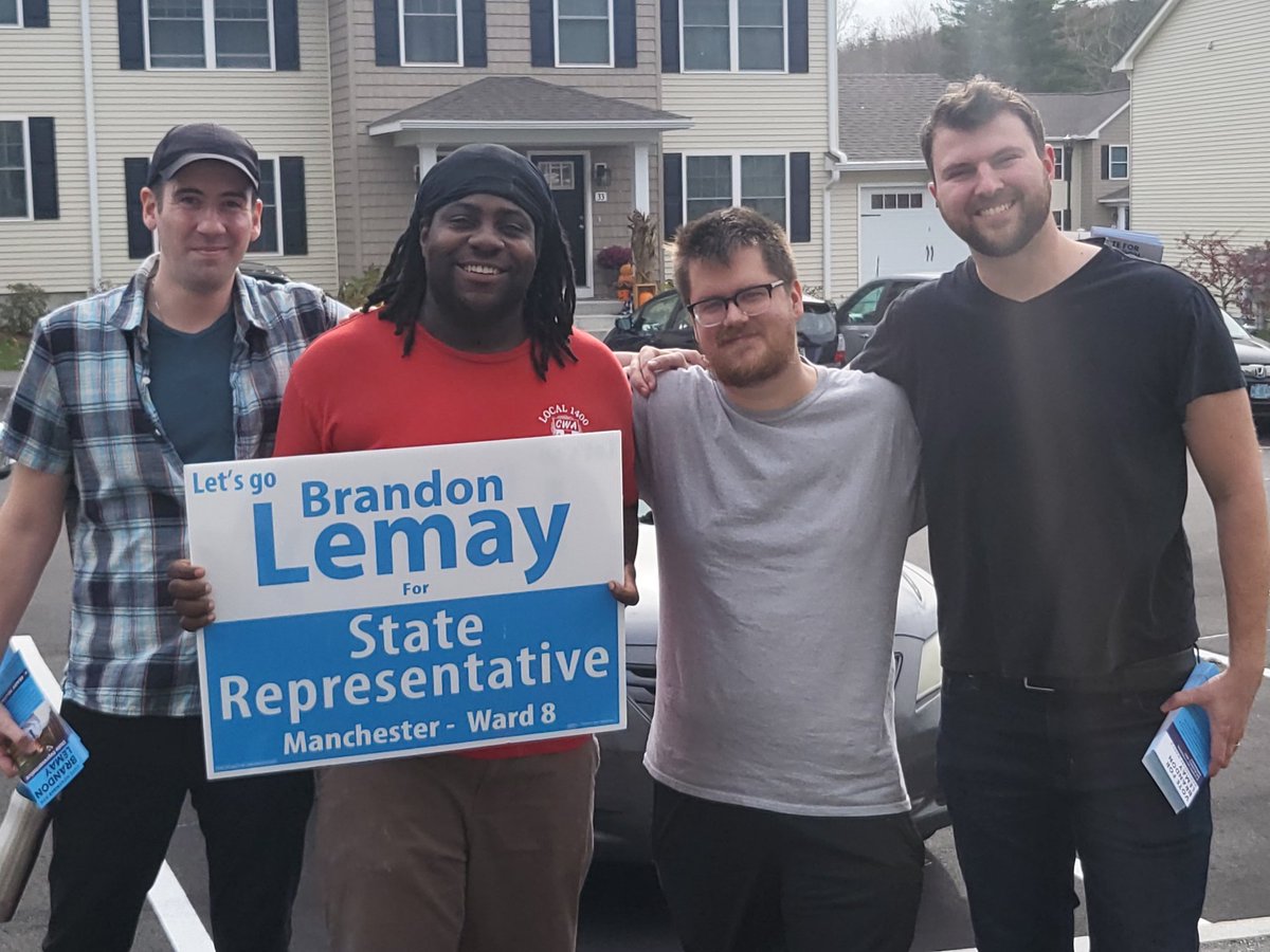 It's not only how much you can accomplish yourself, more importantly, how you can inspire others to step up &amp; work alongside you. 

Im beyond grateful of everyone who's joining to help today. Because it is with your help that we can create change &amp; build up community  #NHPolitics