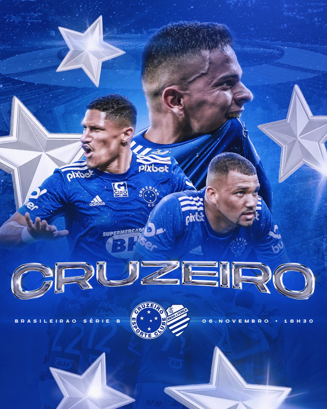 Cruzeiro 🦊 on X: HOJE TEM CRUZEIRO!!!!! 🦊💙 No último jogo do primeiro  turno, vamos em busca de nos isolar ainda mais na liderança! #CSAxCRU