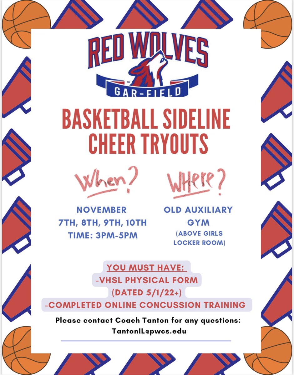 Gar-Field High School Cheer tweet media