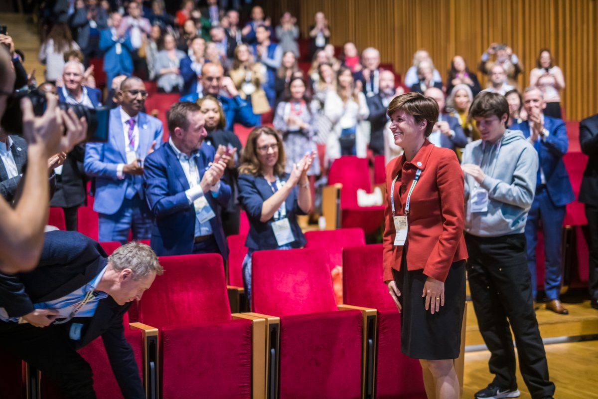 ICCAWorld's tweet photo. Congratulations to the new ICCAWorld President, Marta Gomes, elected today on the opening day of #ICCACongress22. We'd also like to congratulate Gregg H. Talley and Daniel Palomo for running their excellent campaign.

#ICCAWorld #TogetherWeCan https://t.co/Cf7nEEN2Qq