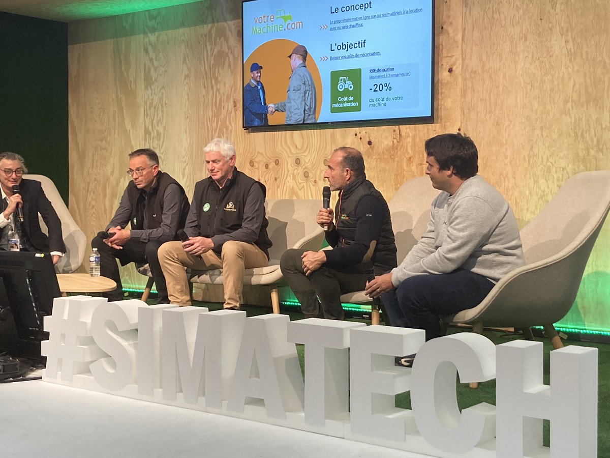 FermeDigitale's tweet photo. #SIMA2022 - Les tables-rondes “made by” les startup et partenaires de La Ferme Digitale commencent et durant les 5 jours de salon ! Rejoignez-nous au cœur de l’espace #SIMATECH Hall6. #agtech #innovation #startup #frenchagritech https://t.co/WkIeOqx0wT