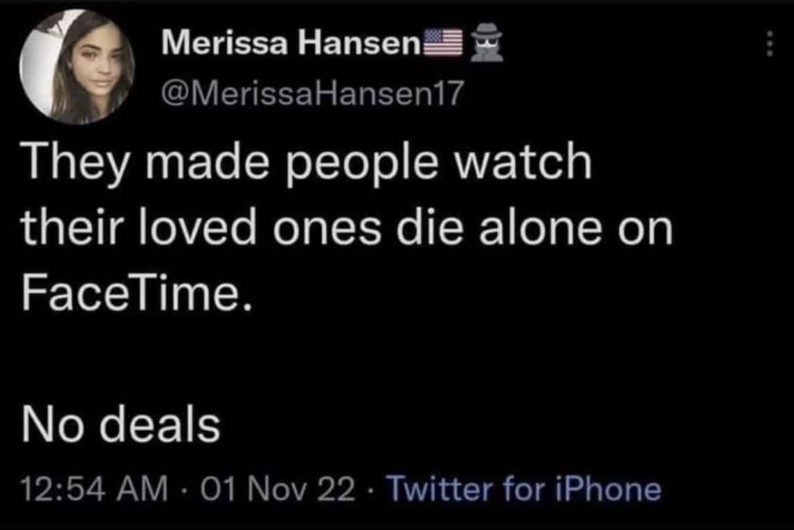 I’m sure many families experience this including mine‼️ The Hospital allowed ONLY one person per day & I was there when they took my younger brother off life support earlier this year. I FaceTime my mom & siblings as we prayed & say our last goodbyes. #NoDeals