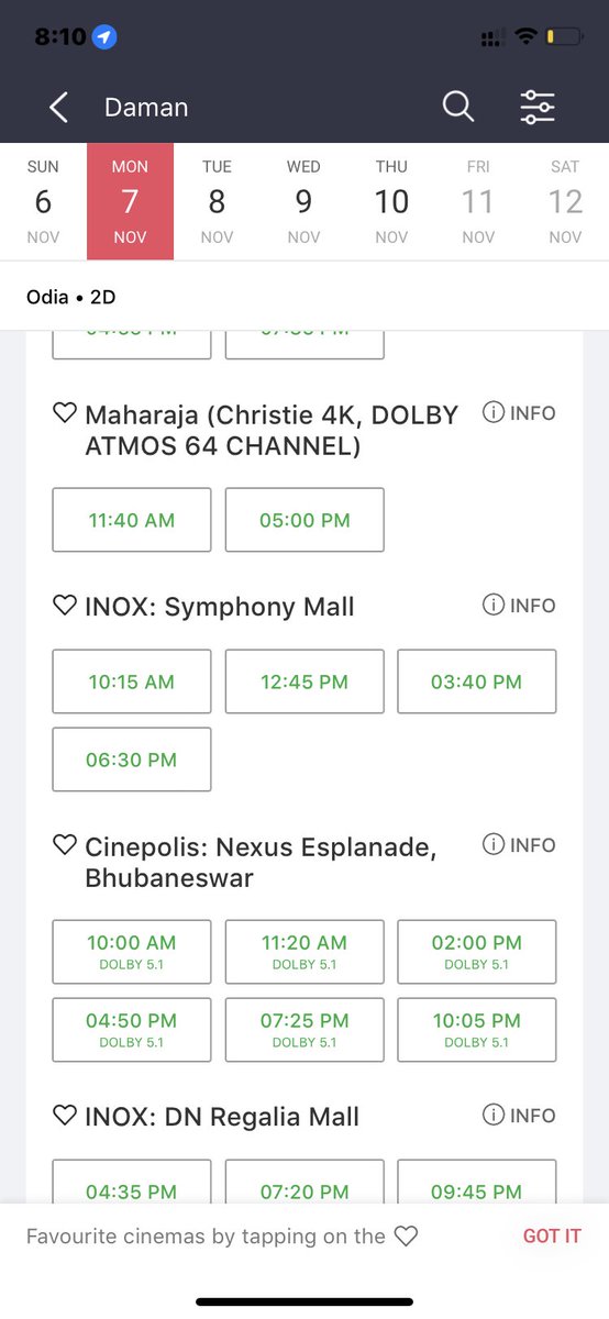 Dibya_DP's tweet photo. Daman - A must watch movie. Revolutionary move in terms of taking Ollywood to new heights. Kudos @babushaansai and whole team. The fact that shows have increased from mere 6 on first day to 17 for fourth day in Bbsr is 🔥
#DAMan #supportdaman #babushanmohanty #teamdaman https://t.co/xsofh1qSor