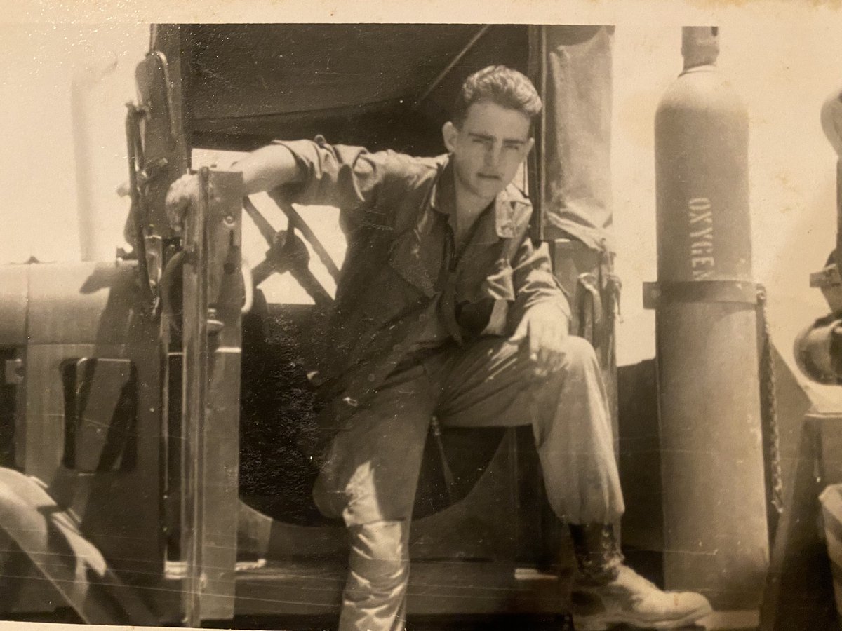 EverTheBeverly's tweet image. Not sure what year this was taken but the back says “This is me and my wrecker.” #MikePotter  
#Veteran #Marines 🇺🇸