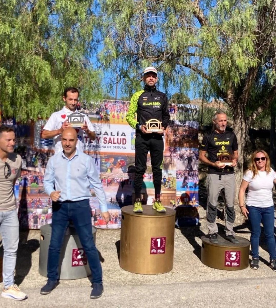 AlumbreSport's tweet photo. Nuestro compañero #JARO triunfa en el II MOLINA TRAIL 2022, enhorabuena x la carrera realizada. https://t.co/x1pNi9Qf6m
