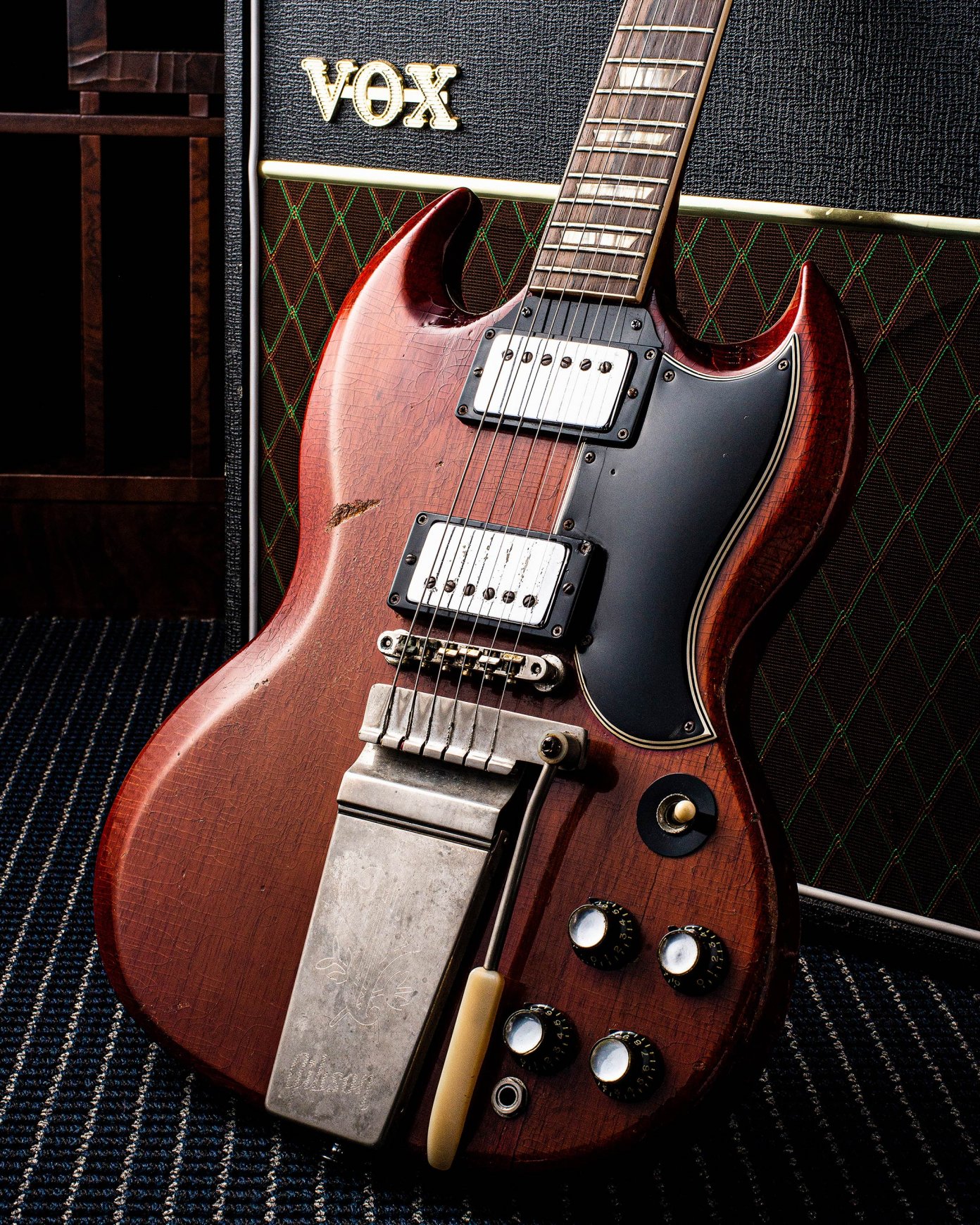George harrison sg guitar outlet