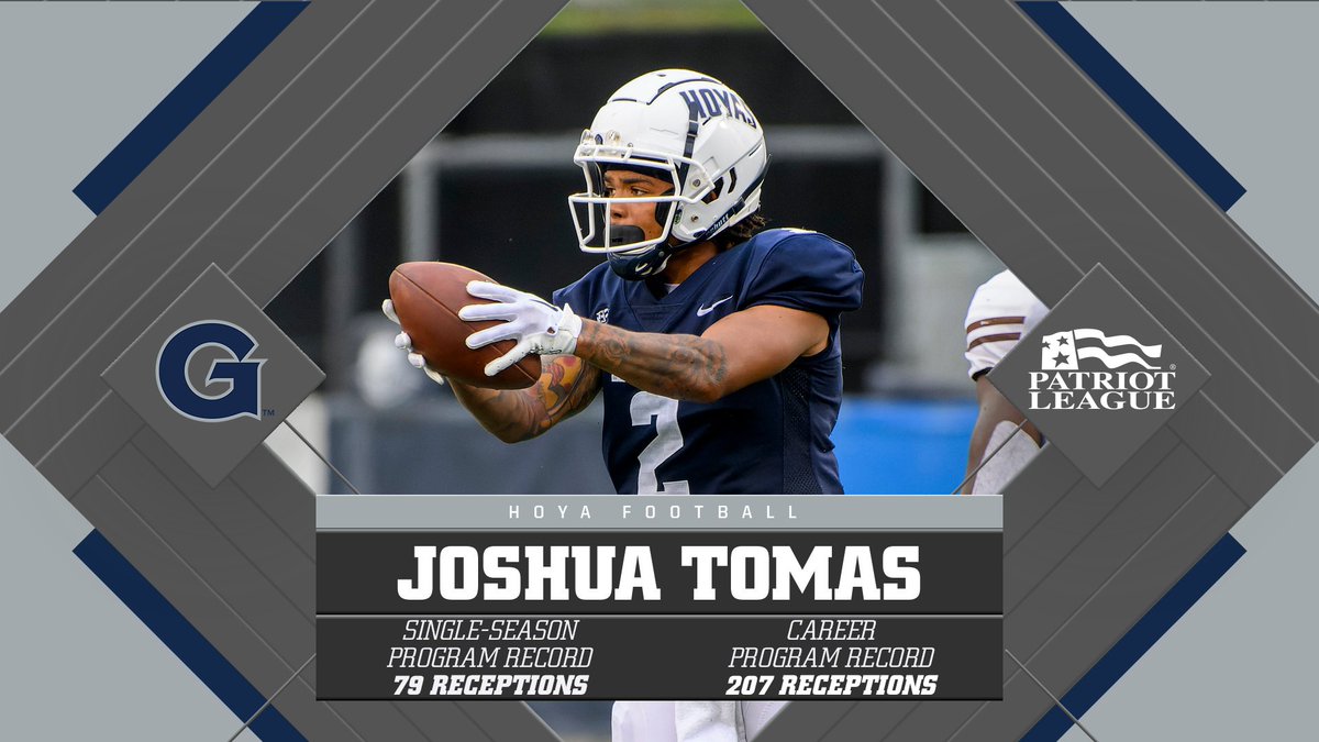 ICYMI: <a href="/joshuatomas10/">Jt</a> is on a different level this season, breaking two GU records yesterday 😤😤

#HoyaSaxa | #DEFENDTHEDISTRICT