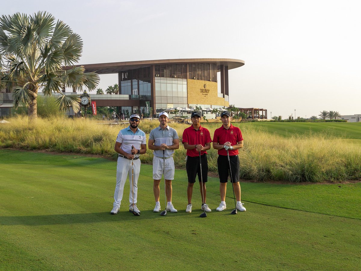 TrumpGolfDubai's tweet photo. Congratulations to our scratch team who managed to keep up their 100% record this season with a 4-0 victory over @EmiratesGC
#trumpgolfdubai #emiratesgolfclub #scratchteam #golfcompetition https://t.co/dcloc8s7F6