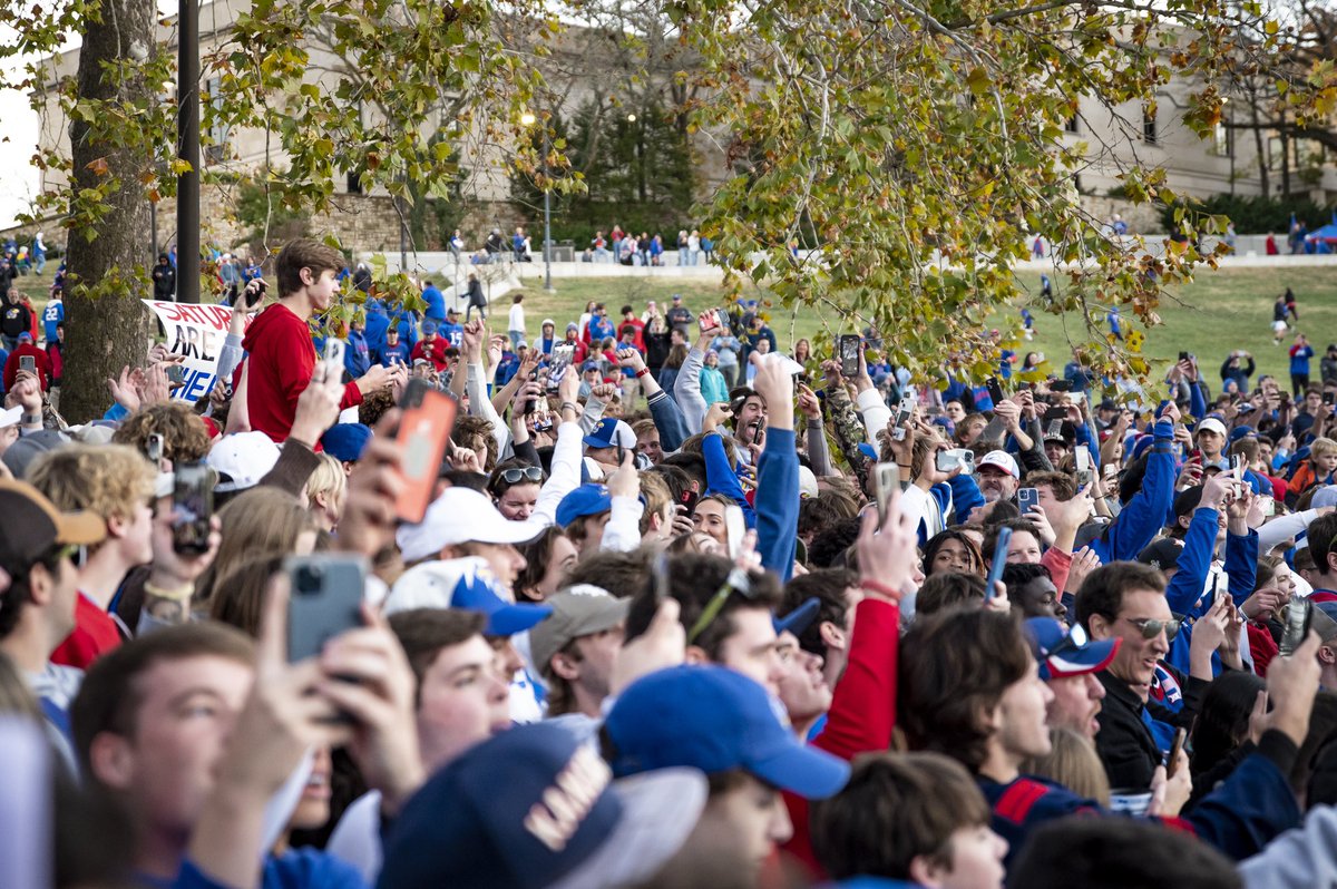KU_Football's tweet photo. Absolutely no place like it. https://t.co/XaOxeBQWPF