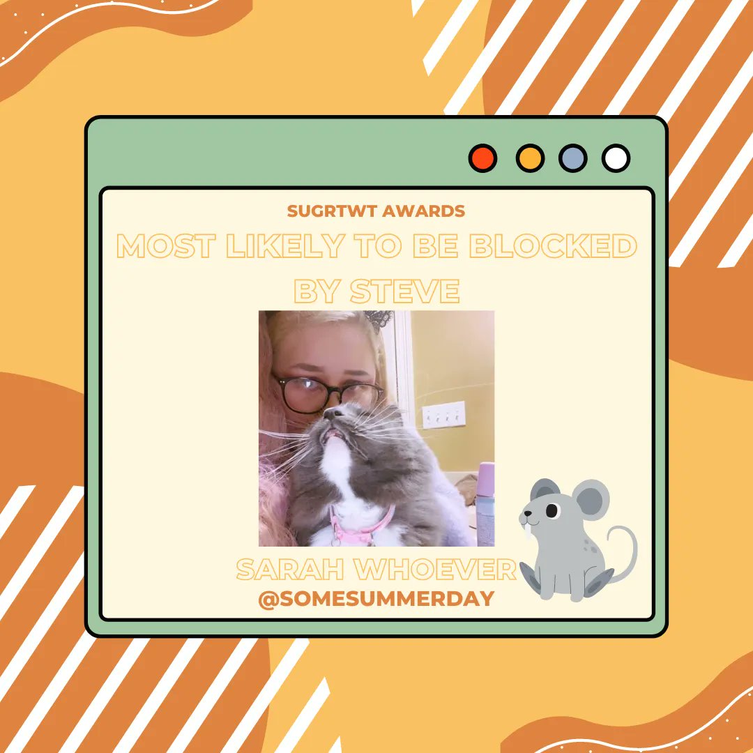 Sugrtwt_'s tweet photo. STEVE THIS ONE RIGHT HERE! Sugrtwt thinks @somesummerday needs to face the gentle kiss of death (and by death I mean a block). https://t.co/F8PfwMvwnX
