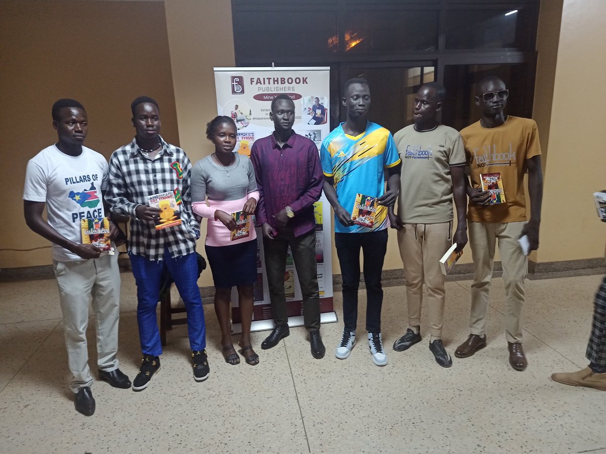 faithbookreader's tweet photo. Soon announcing BIG DAYS here...!
Faithbook Publishers promoting their #BagToSchool #Textravaganza at Makerere University in tandem with #MakerereAt100 yesterday (November 5) at the CEDAT Auditorium during MUSSA event.
#SSOT @Jonnypenny @MathycruzO @StreamitSsd https://t.co/poYfln6Ajp